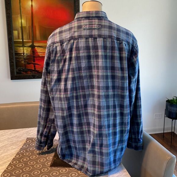 Duluth by Duluth Trading Co Men’s 2XL Tapp Relaxed Fit Plaid Casual Button Down - Picture 4 of 6
